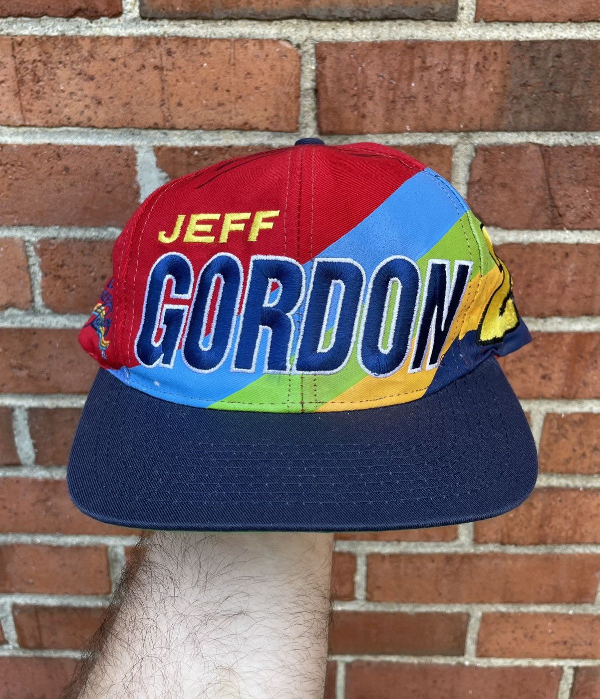 Chase Authentics vintage 90s chase racewear nascar #24 jeff Gordon snapback Size ONE SIZE - 1 Thumbnail
