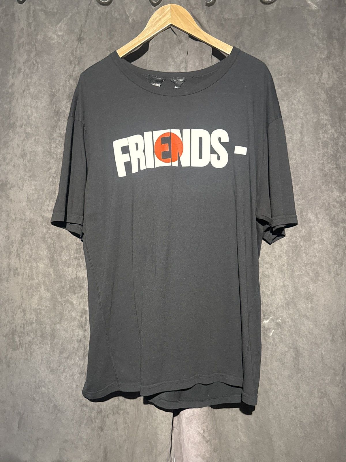 Vlone VLONE Puerto Rico FRIENDS Black T Shirt | Grailed