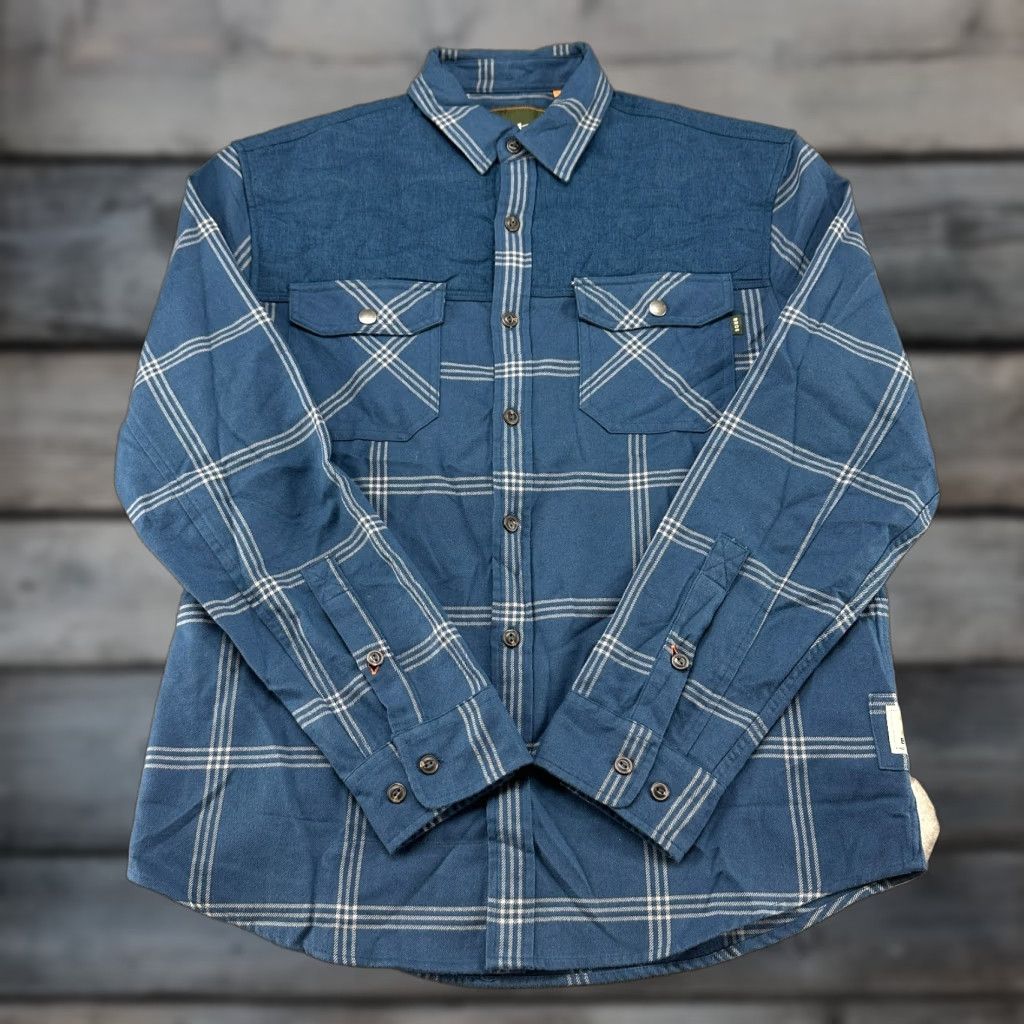Howler Brothers Howler Brothers Shirt Mens M Blue White Button Up Long Sleeve Cotton Plaid 90s Size US M / EU 48-50 / 2 - 1 Thumbnail