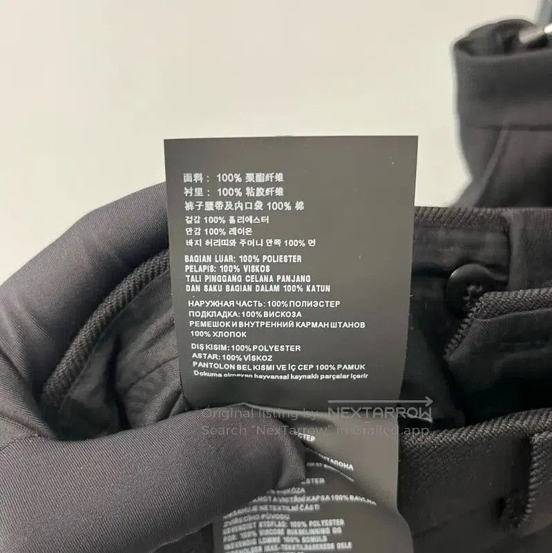 Prada Prada Black Polyester Casual Pants. Size US 26 / EU 42 - 5 Thumbnail