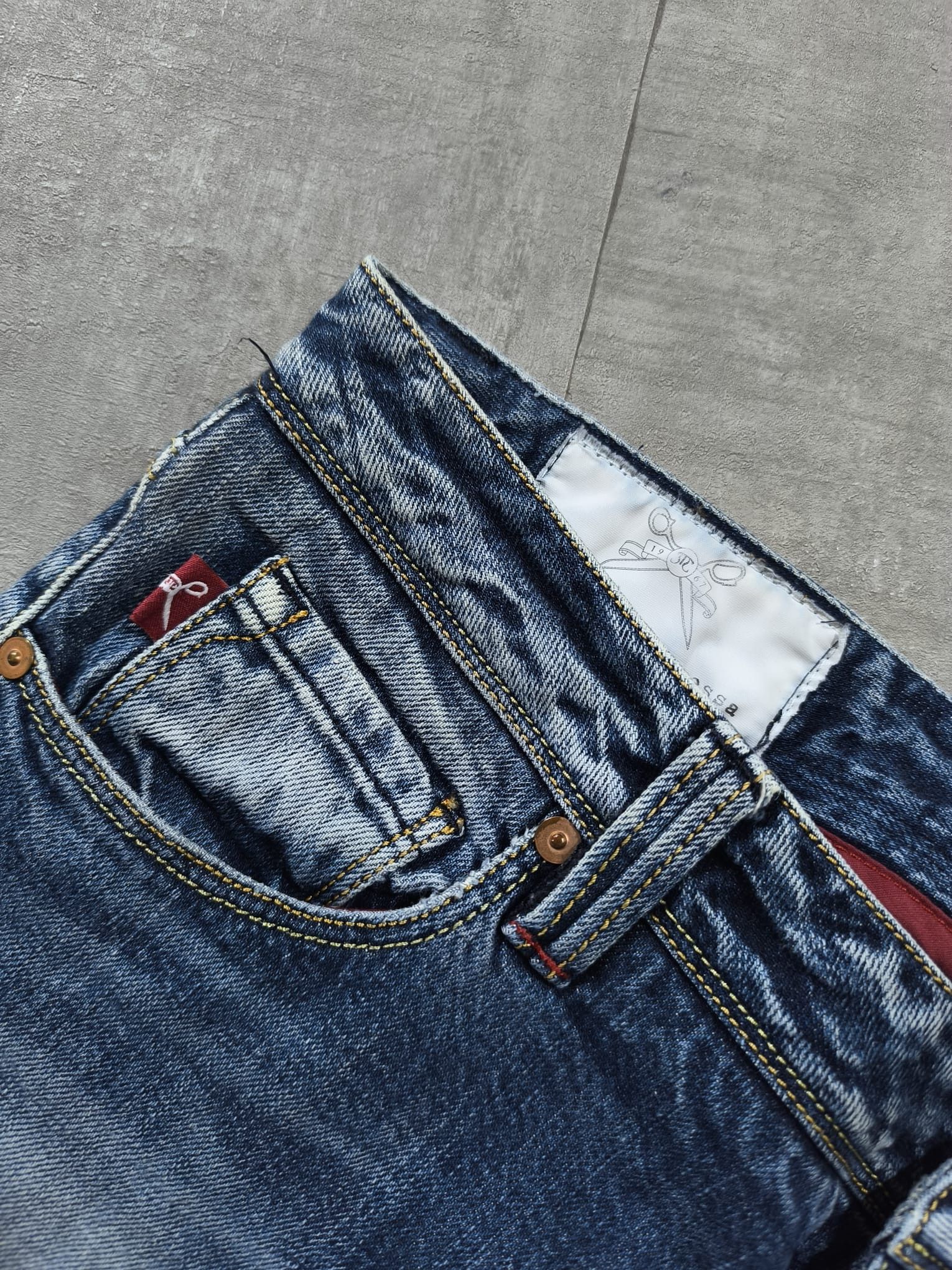 Other sartoria tramarossa selvedge women's jeans low rise straight Size 31" - 12 Thumbnail