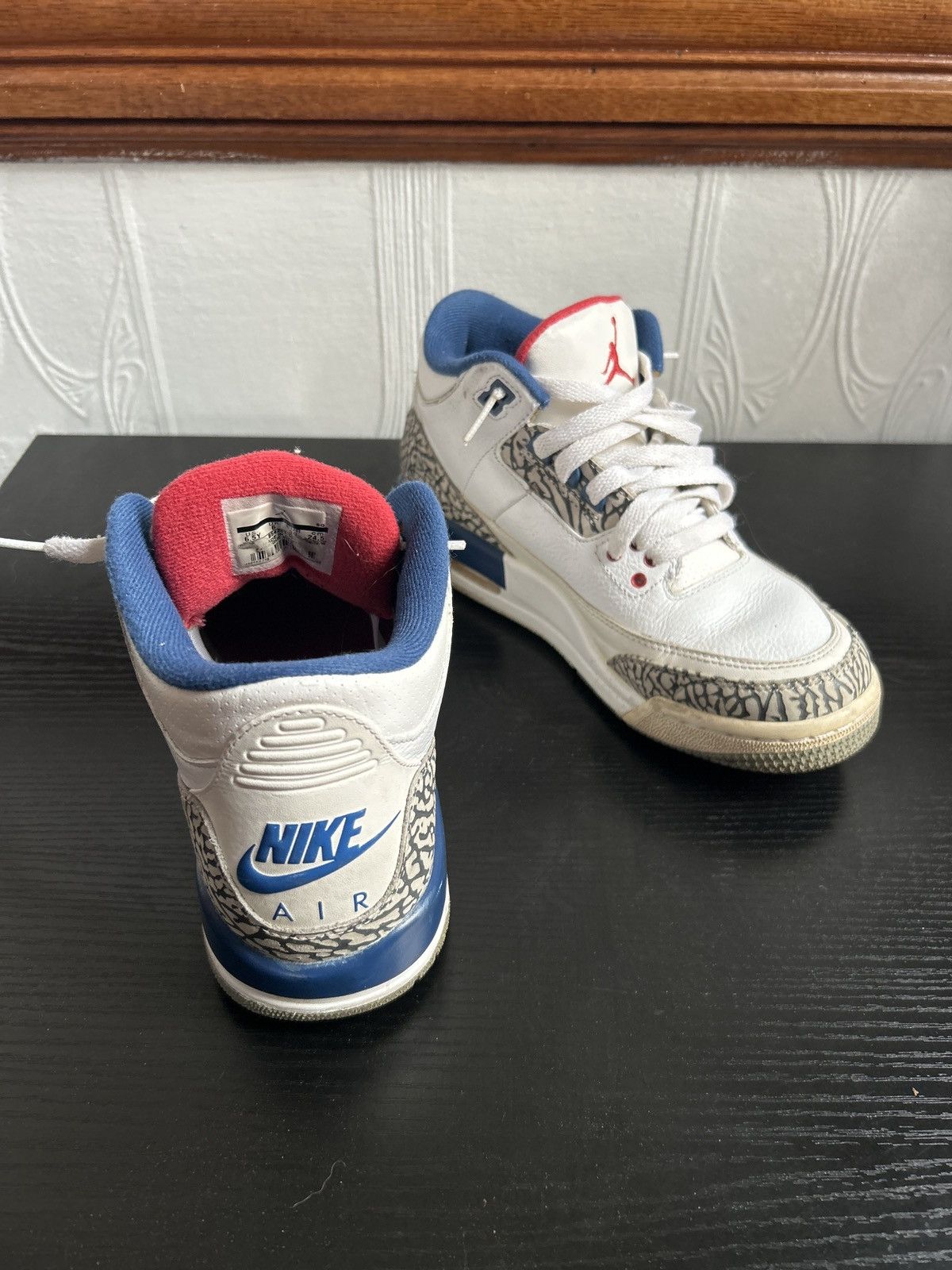 Jordan Brand × Nike Air Jordan 3 Retro OG 'True Blue' Size US 6.5 / EU 39-40 - 7 Thumbnail