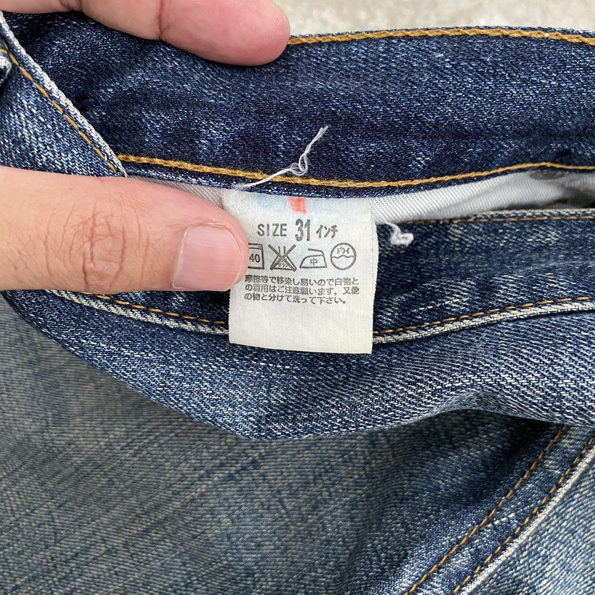 Levi's Vintage Levis 517 Faded Muddy Blue Bootcut Flared Jeans Size US 32 / EU 48 - 15 Thumbnail