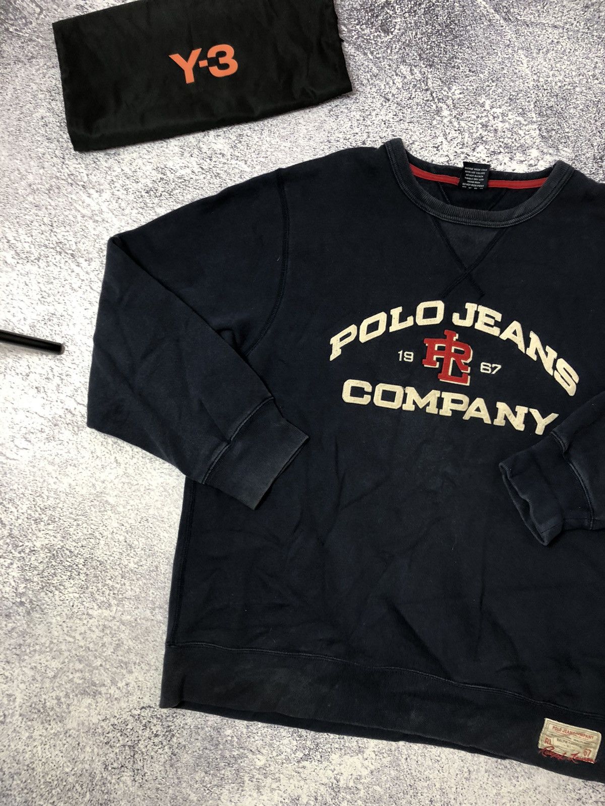 Vintage Men’s sweater R.Lauren Polo Jeans company size L vintage ykk Size US L / EU 52-54 / 3 - 2 Thumbnail