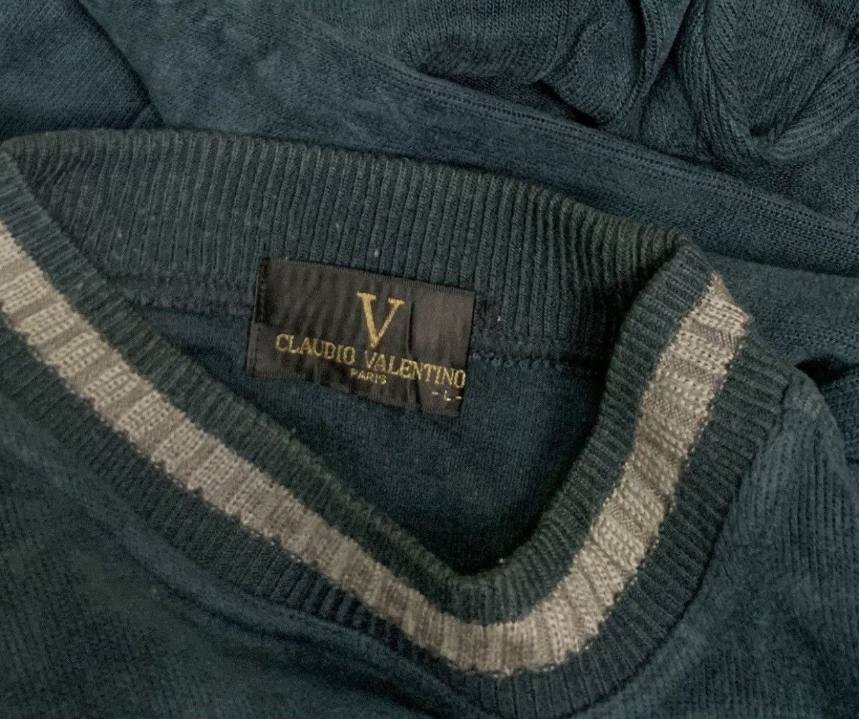 Valentino Rare Design Vintage Claudio Paris Sweatshirts Size L / US 10 / IT 46 - 6 Thumbnail