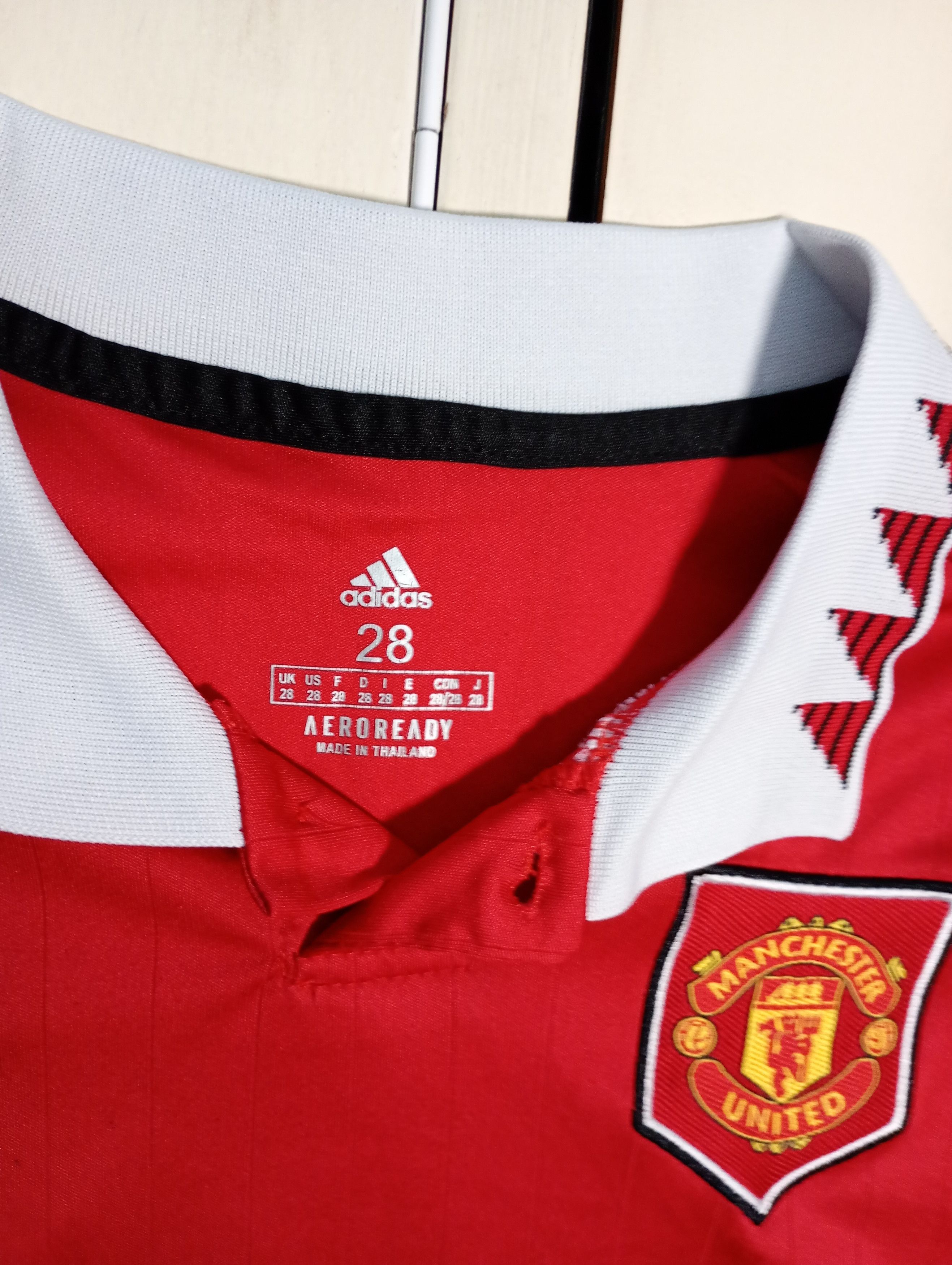 Adidas Adidas Manchester United Jersey №7 Ronaldo 2022-2023 size 28 Size US XS / EU 42 / 0 - 8 Thumbnail