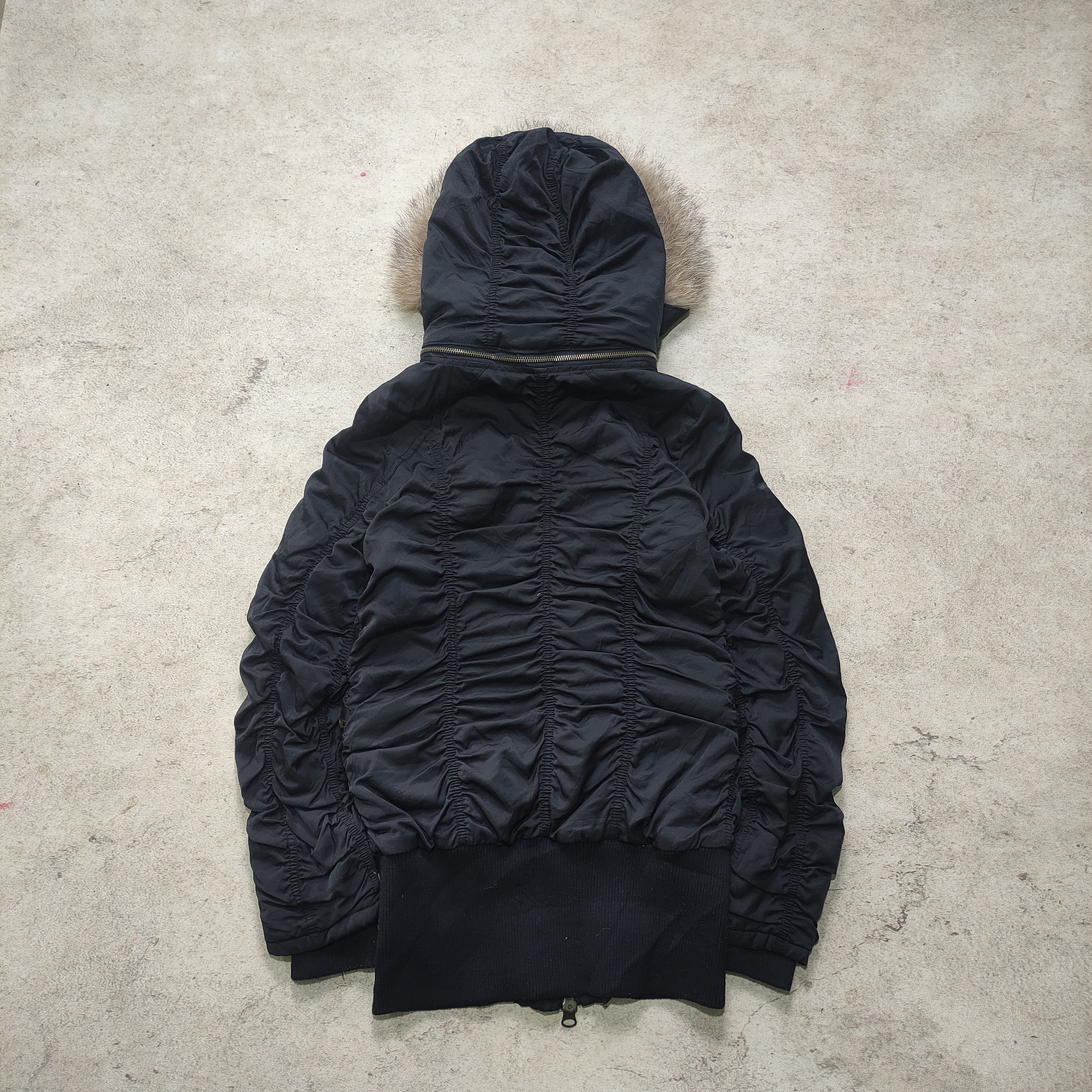 If Six Was Nine Cecil McBee Archive Fur Hood Jacket - 2000s Rare!! Size US M / EU 48-50 / 2 - 7 Thumbnail