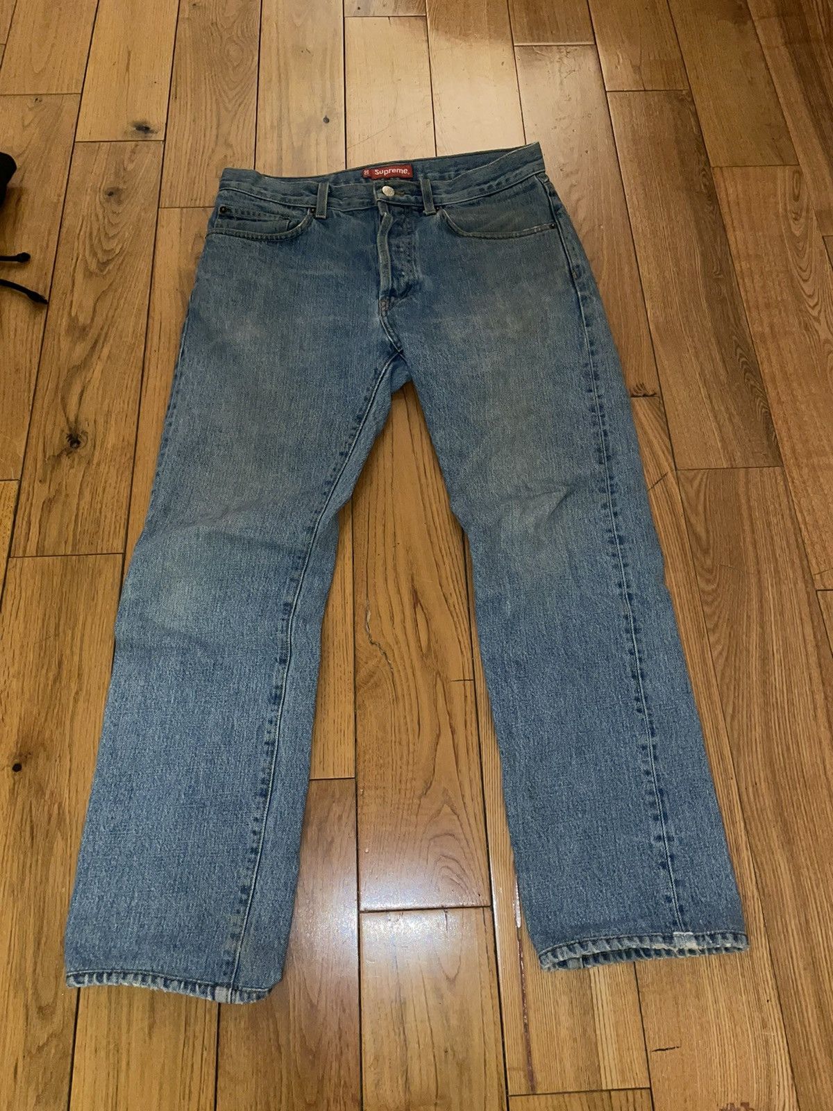 image of Supreme Jeans in Blue, Men's (Size 30)