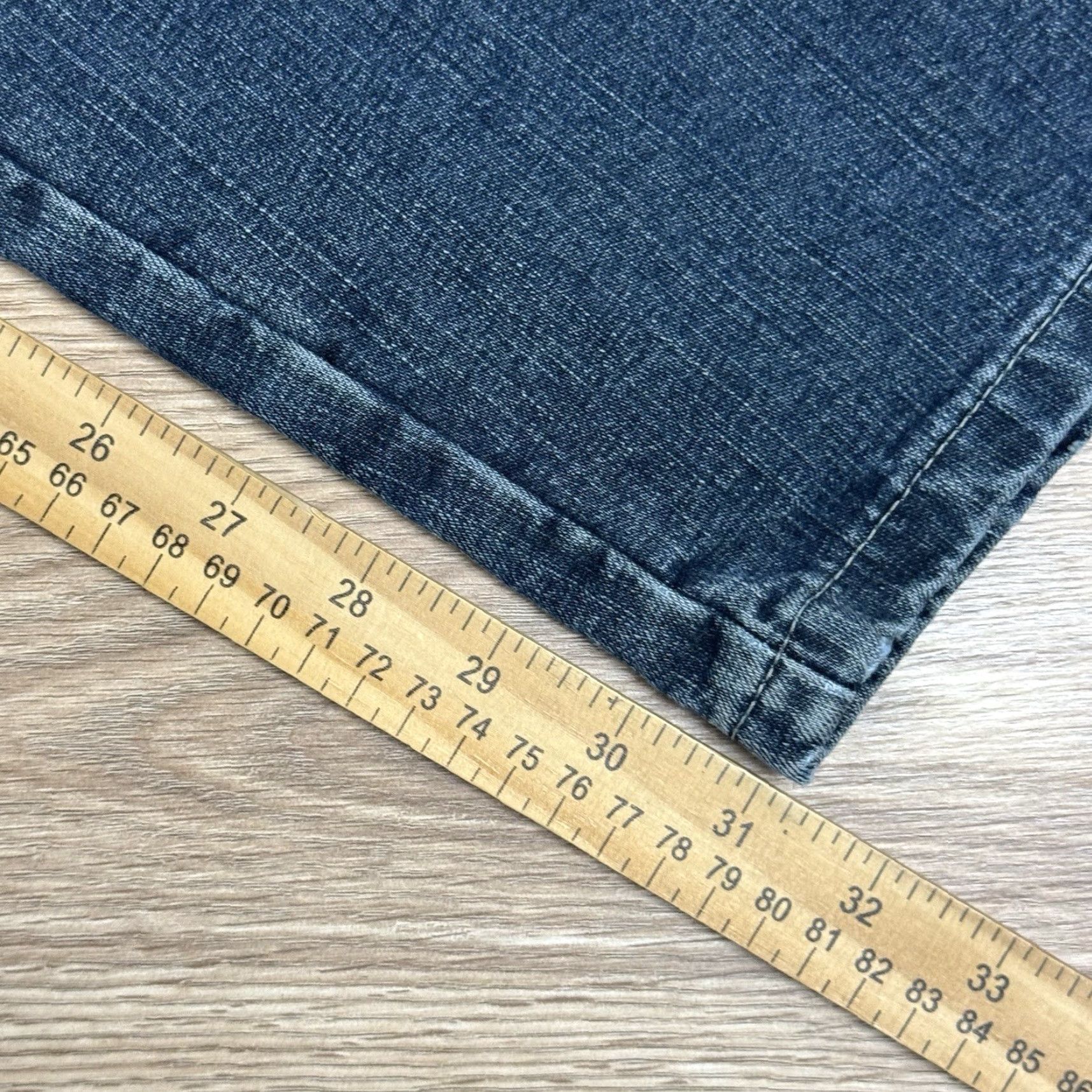 Wrangler VINTAGE Wrangler Jeans Men’s 40x32 Blue Denim Straight 94 LSWQW Grunge Distressed Pockets Baggy 94LSWQW Size US 40 / EU 56 - 7 Thumbnail