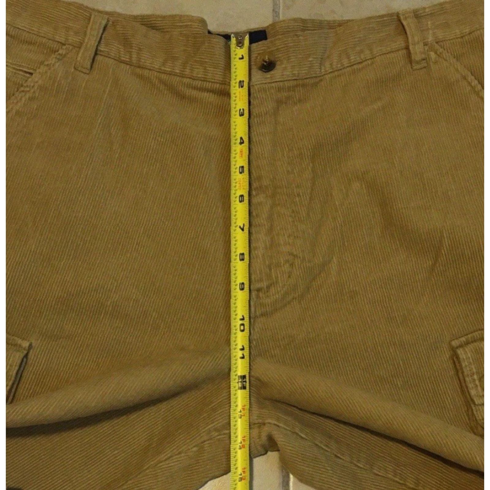 JNCO VINTAGE Wu Wear Corduroy Cargo Pants 36 Baggy Jeans Men Beige 90s NYC Rap Hip Hop Distressed Baggy Pockets Size US 36 / EU 52 - 6 Thumbnail