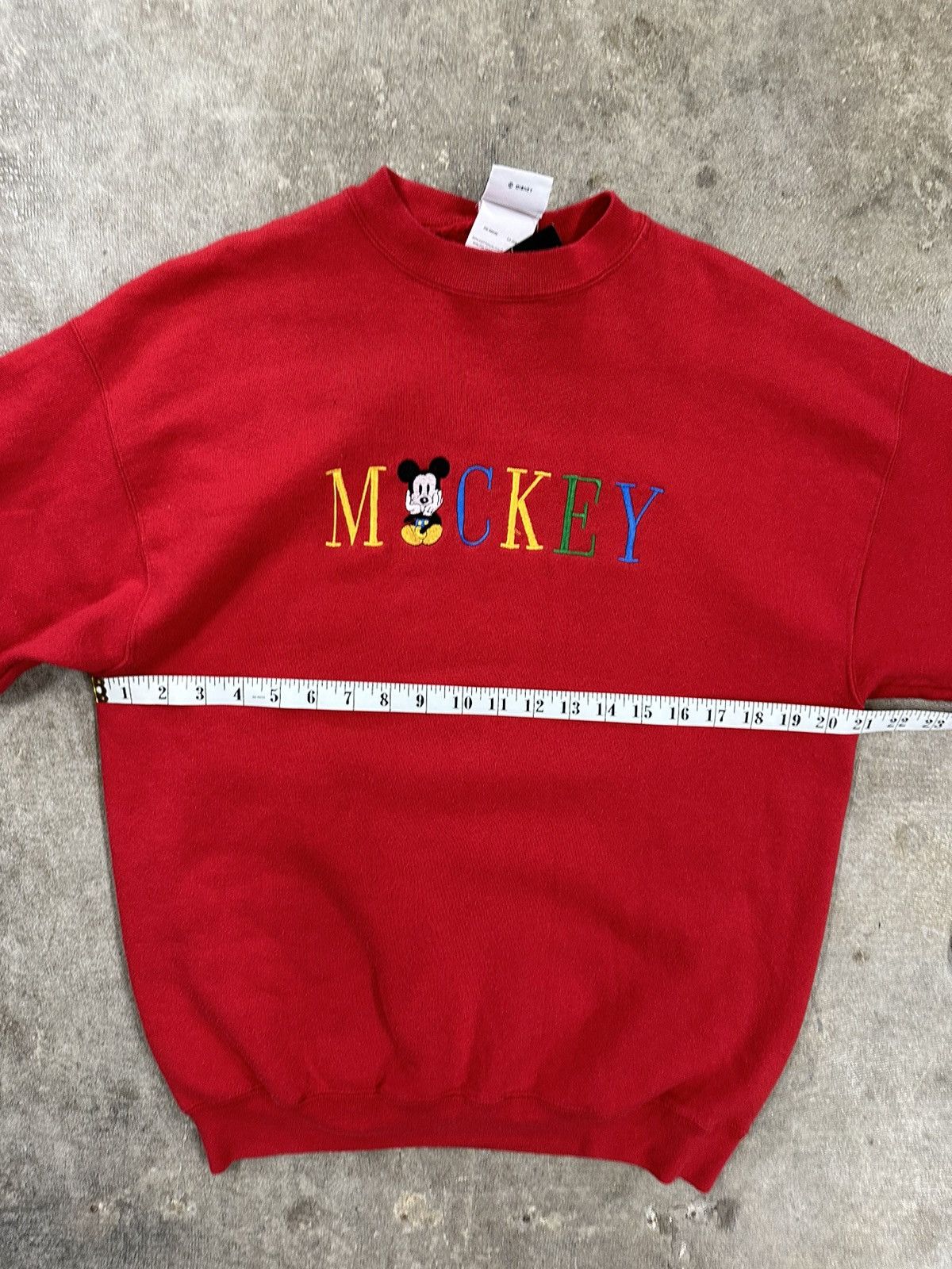 Disney Vintage 90s Disney Mickey Mouse Cartoon Sweatshirt Size US M / EU 48-50 / 2 - 7 Thumbnail