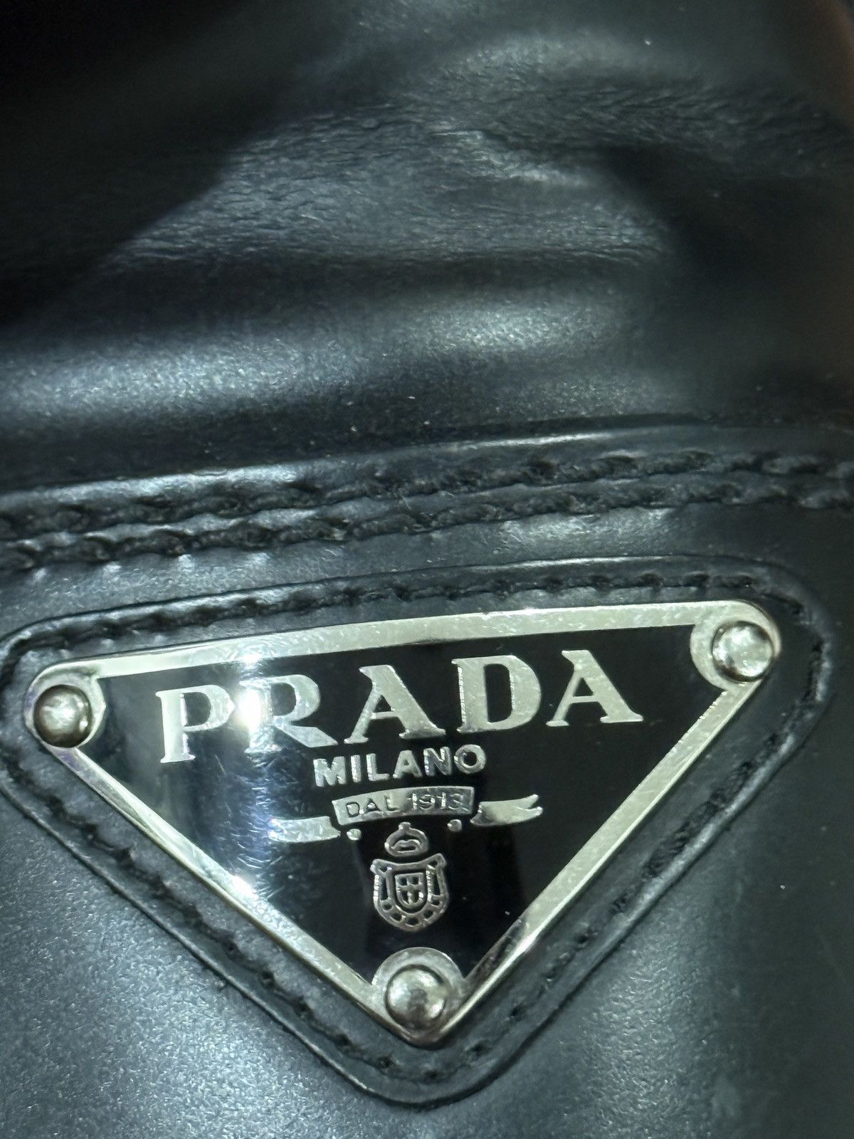 Prada Prada Monolith Brushed Leather Loafers Size US 8.5 / EU 41-42 - 7 Thumbnail