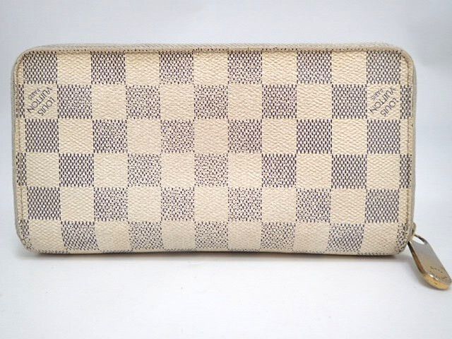 Louis Vuitton LV Zippy Wallet Damier Azur Canvas N60019 Size ONE SIZE - 2 Thumbnail