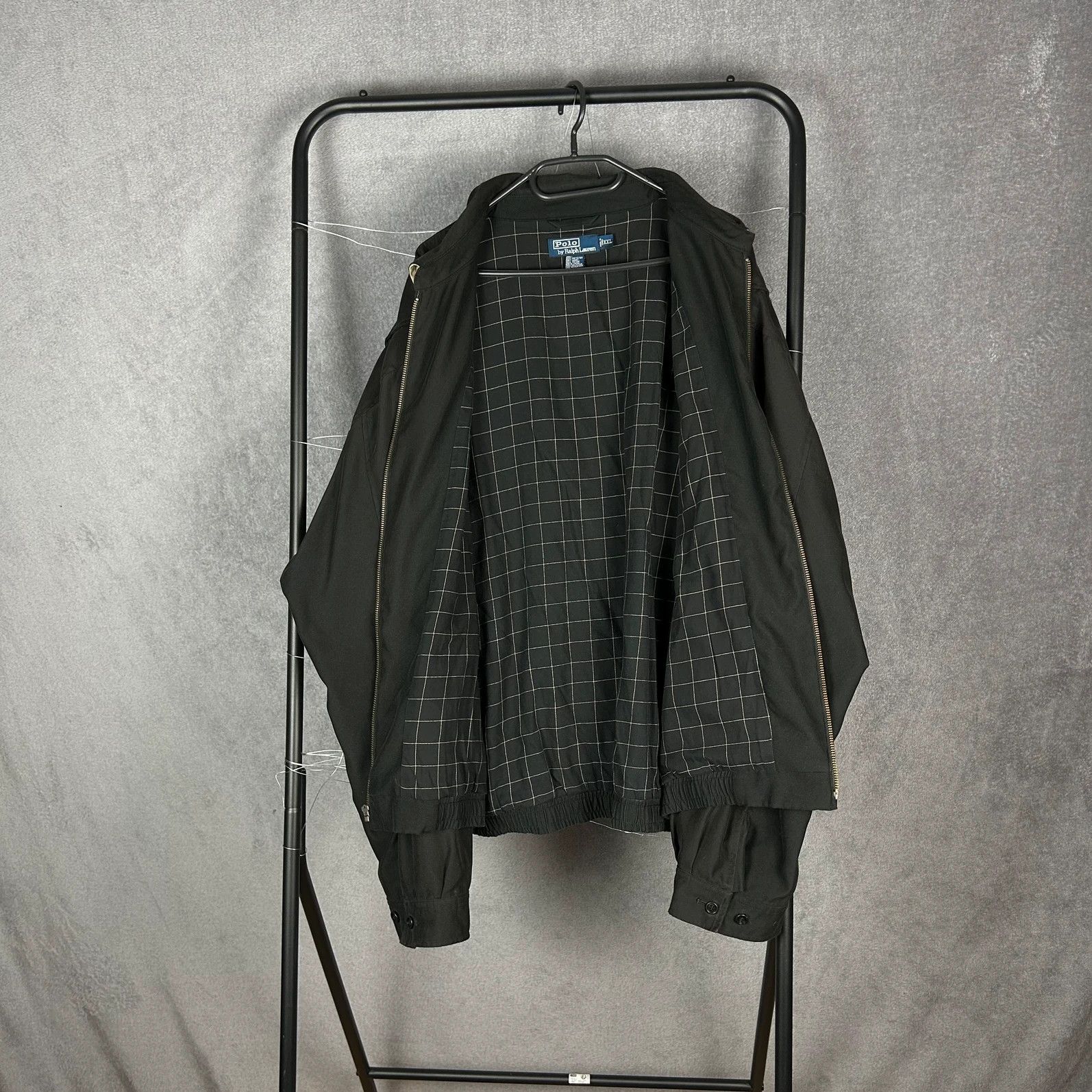 Designer × Polo Ralph Lauren × Ralph Lauren Polo Ralph Lauren harington jacket mini logo zip black Size US XXL / EU 58 / 5 - 3 Thumbnail