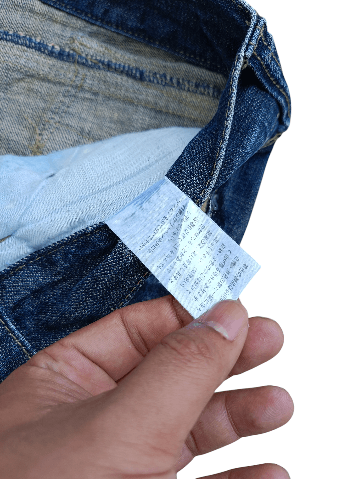 If Six Was Nine × Japanese Brand × Le Grande Bleu (L.G.B.) FLARED Distressed Japanese Brand RUSS-K Bootcut Denim Size US 30 / EU 46 - 11 Thumbnail