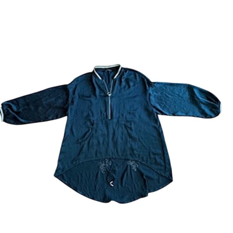 Zara Zara Women's Hunter Green Hi-Lo Embroidered Jacket Medium Size M / US 6-8 / IT 42-44 - 2 Thumbnail
