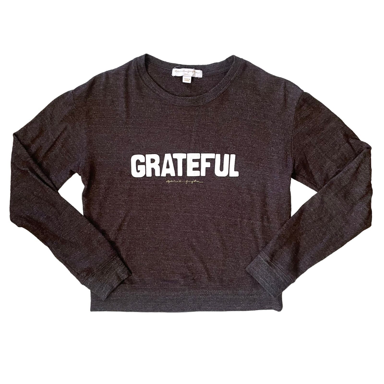 Spiritual Gangster Spiritual Gangster Grateful Savasana Heather Gray Top Size XS / US 0-2 / IT 36-38 - 2 Thumbnail