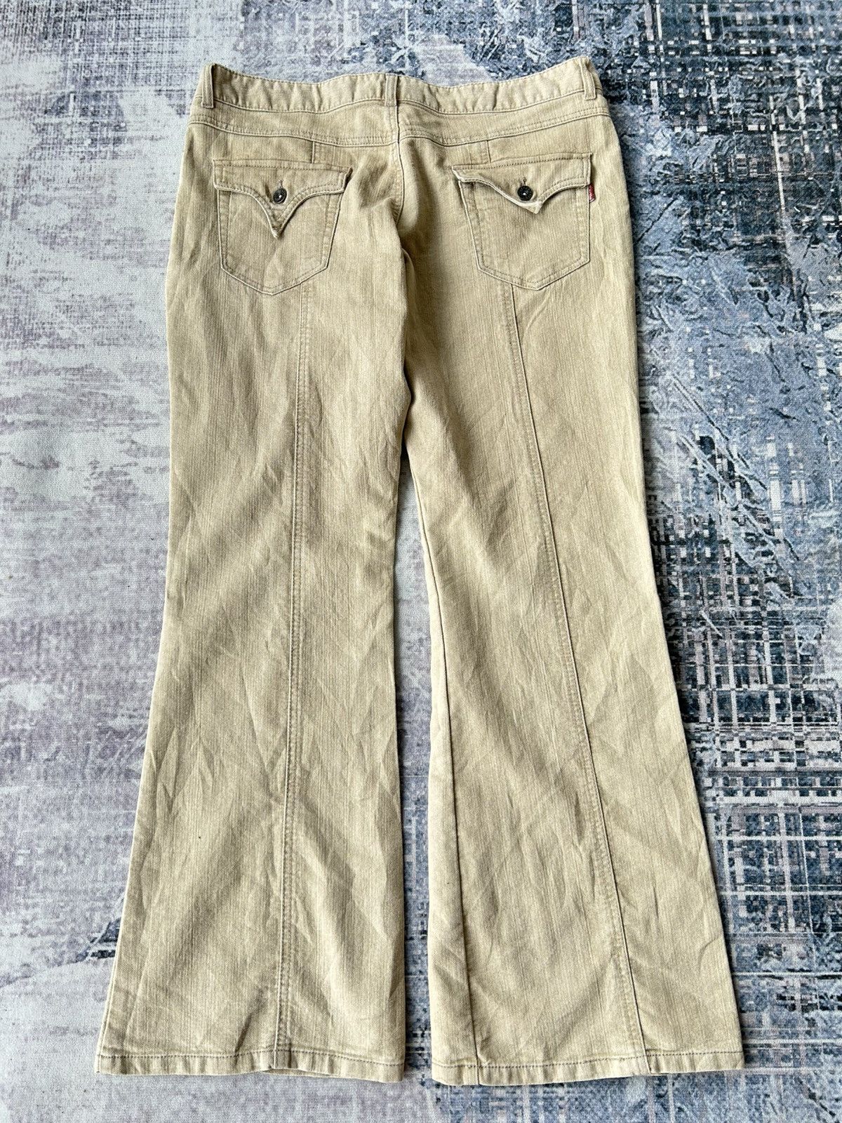If Six Was Nine Flared Cowboy Styles Pants Size US 34 / EU 50 - 2 Thumbnail