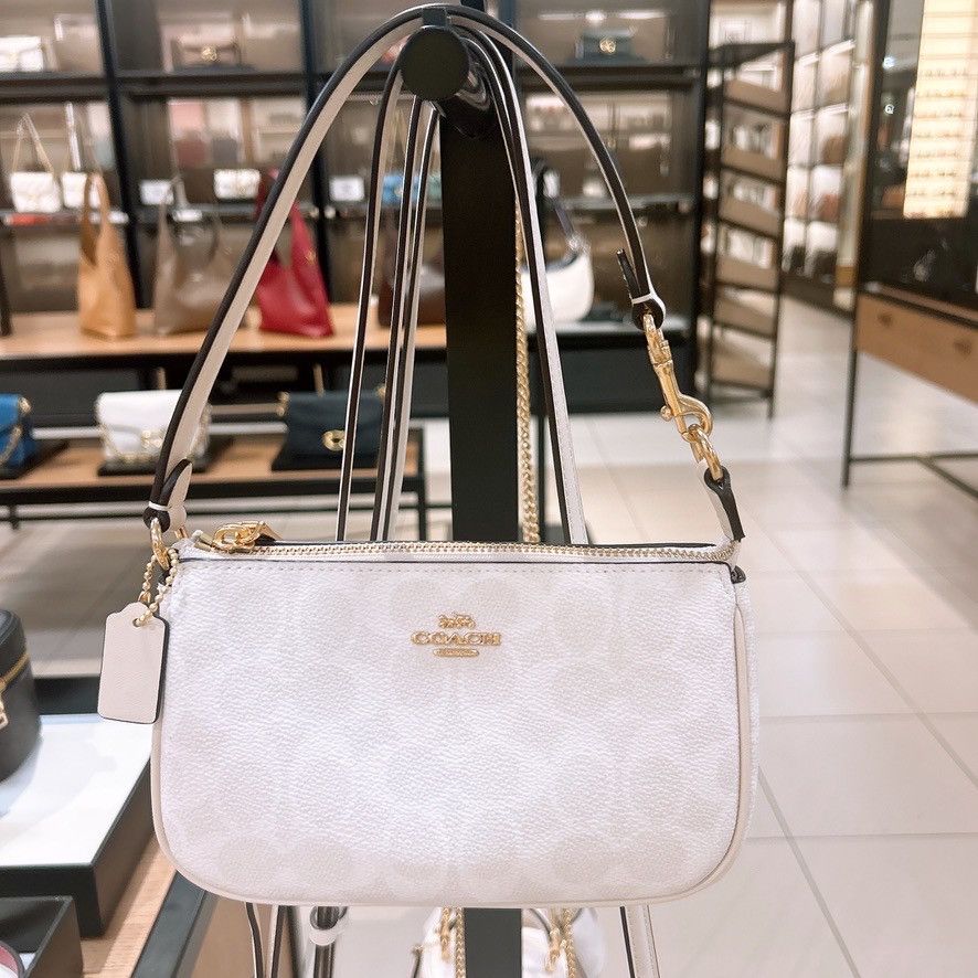 Coach NWT Coach Nolita 19 In Signature Canvas CW426 Size ONE SIZE - 1 Thumbnail