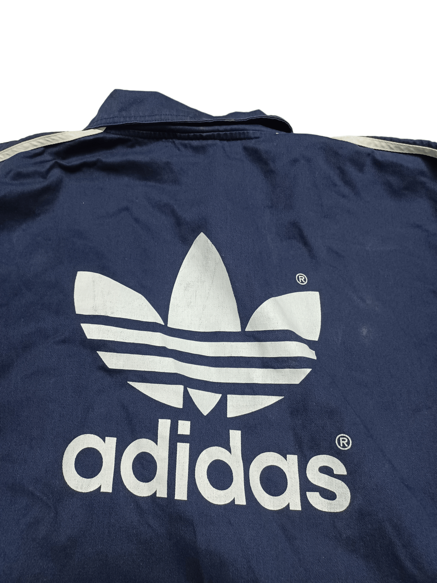 Adidas V-NECK BIGLOGO ADIDAS 90S VINTAGE OVERSIZE SWEATSHIRT Size US L / EU 52-54 / 3 - 3 Thumbnail