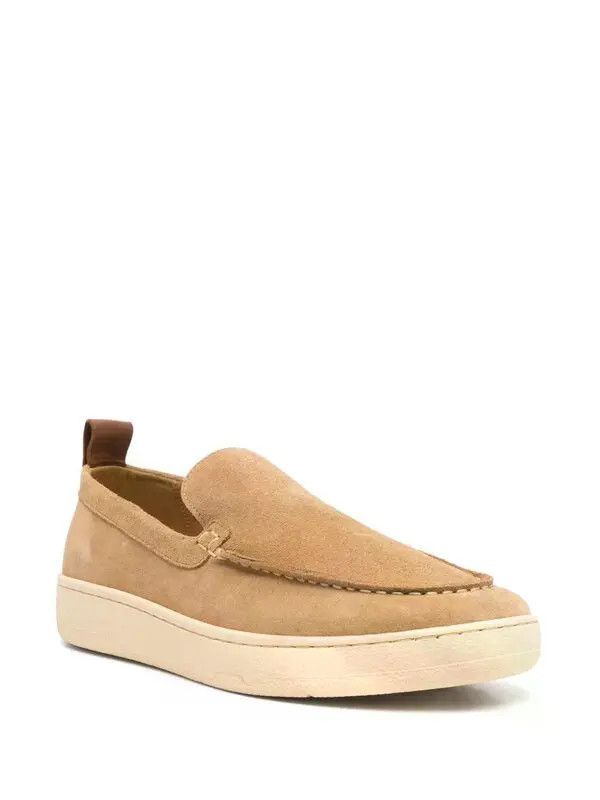 Lanvin oc11z0426 Suede Loafer in Brown Size US 8 / EU 41 - 2 Thumbnail