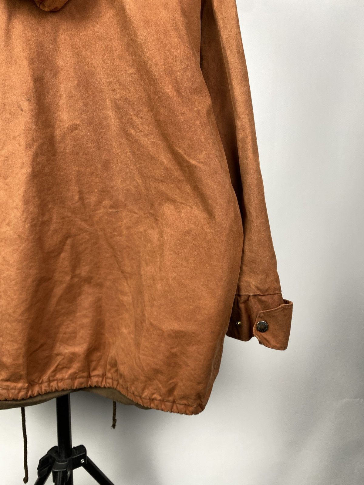 Barbour × Vintage Vintage 90s Outdoor Wear Oxford waxed London jacket Size US M / EU 48-50 / 2 - 12 Thumbnail