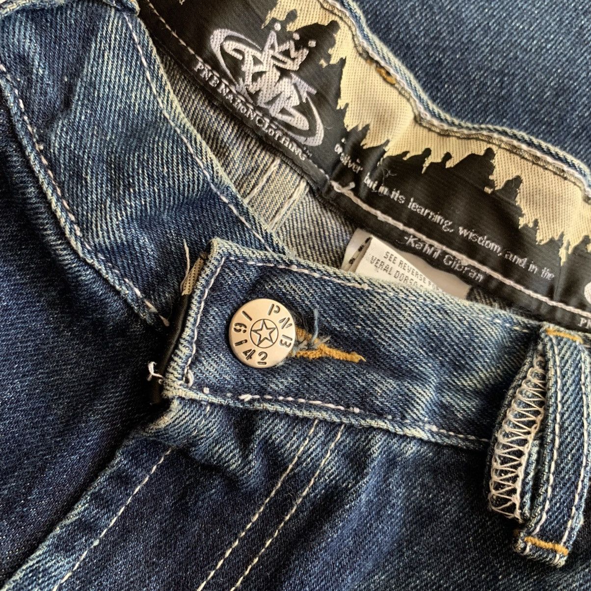 Japanese Brand PNB Nation Clothing - Kahlil Gibran Carpenter Denim Pants Size US 38 / EU 54 - 4 Thumbnail
