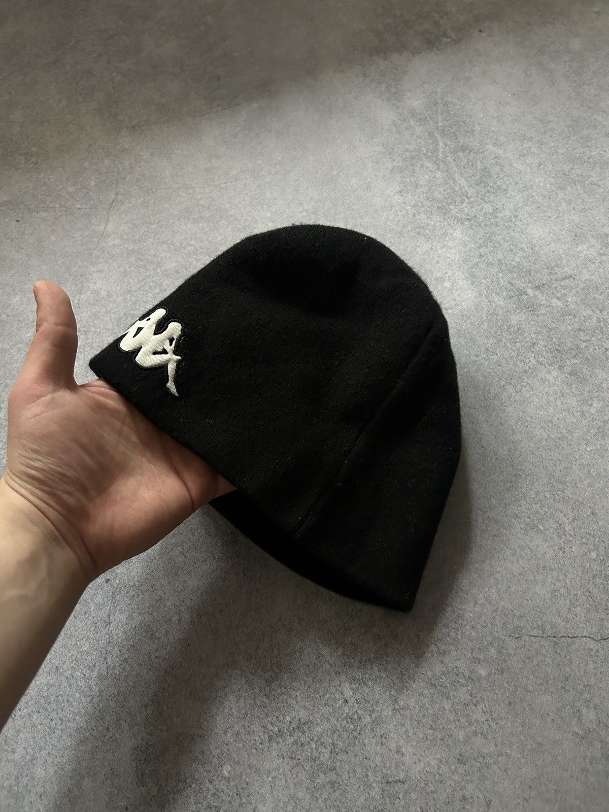 Kappa Vintage Kappa Big logo Beanie hats mens rare Size ONE SIZE - 2 Thumbnail
