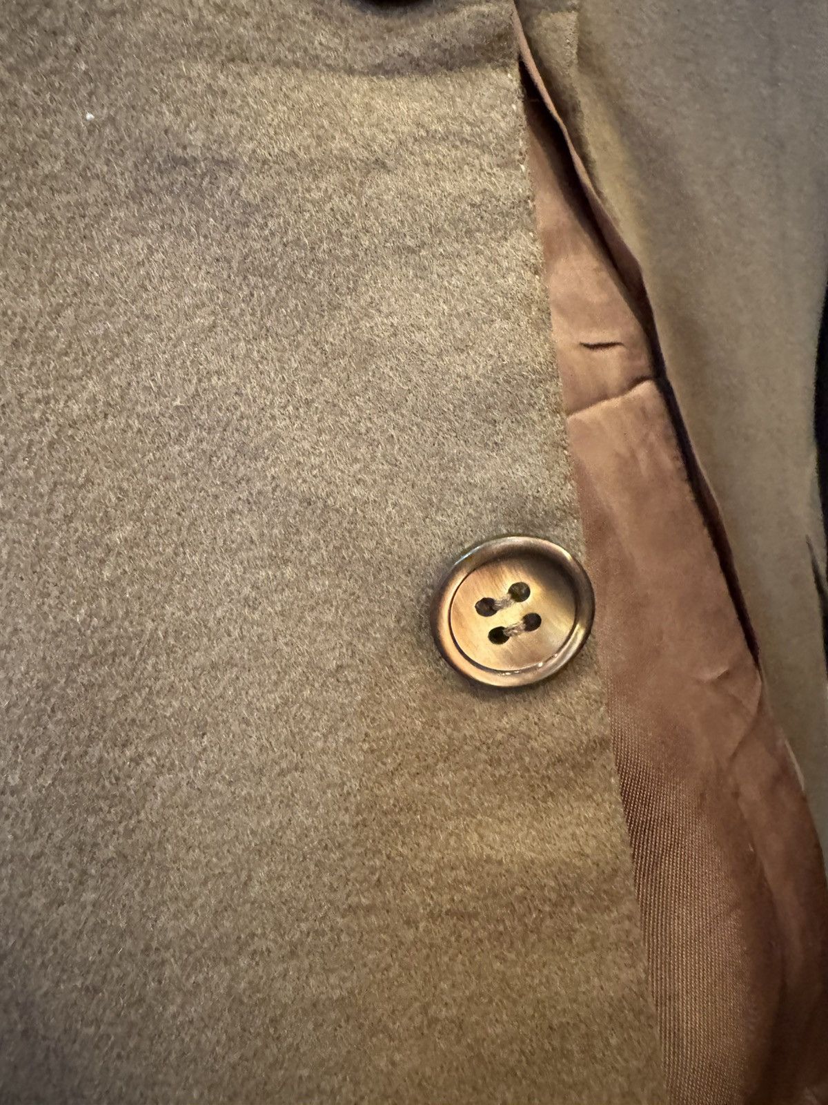 Ermenegildo Zegna Ermenegildo Zegna Wool Blazer Sport Coat Brown Vintage Size 40R - 7 Thumbnail
