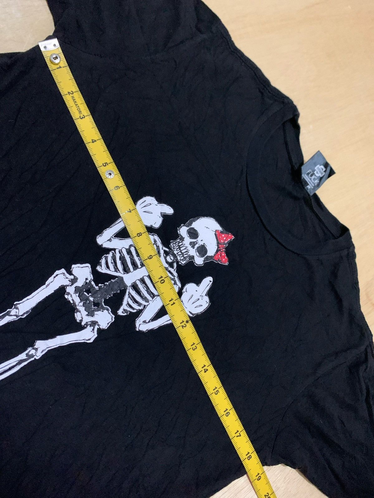Hysteric Glamour × If Six Was Nine × Japanese Brand Y2k Sill Yfink Skull Fuck Tshirt Size US M / EU 48-50 / 2 - 9 Thumbnail