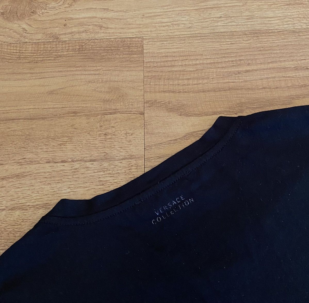 Versace Versace Collection Big Logo Medusa Tee x Luxury x Streetwear Size US M / EU 48-50 / 2 - 4 Thumbnail