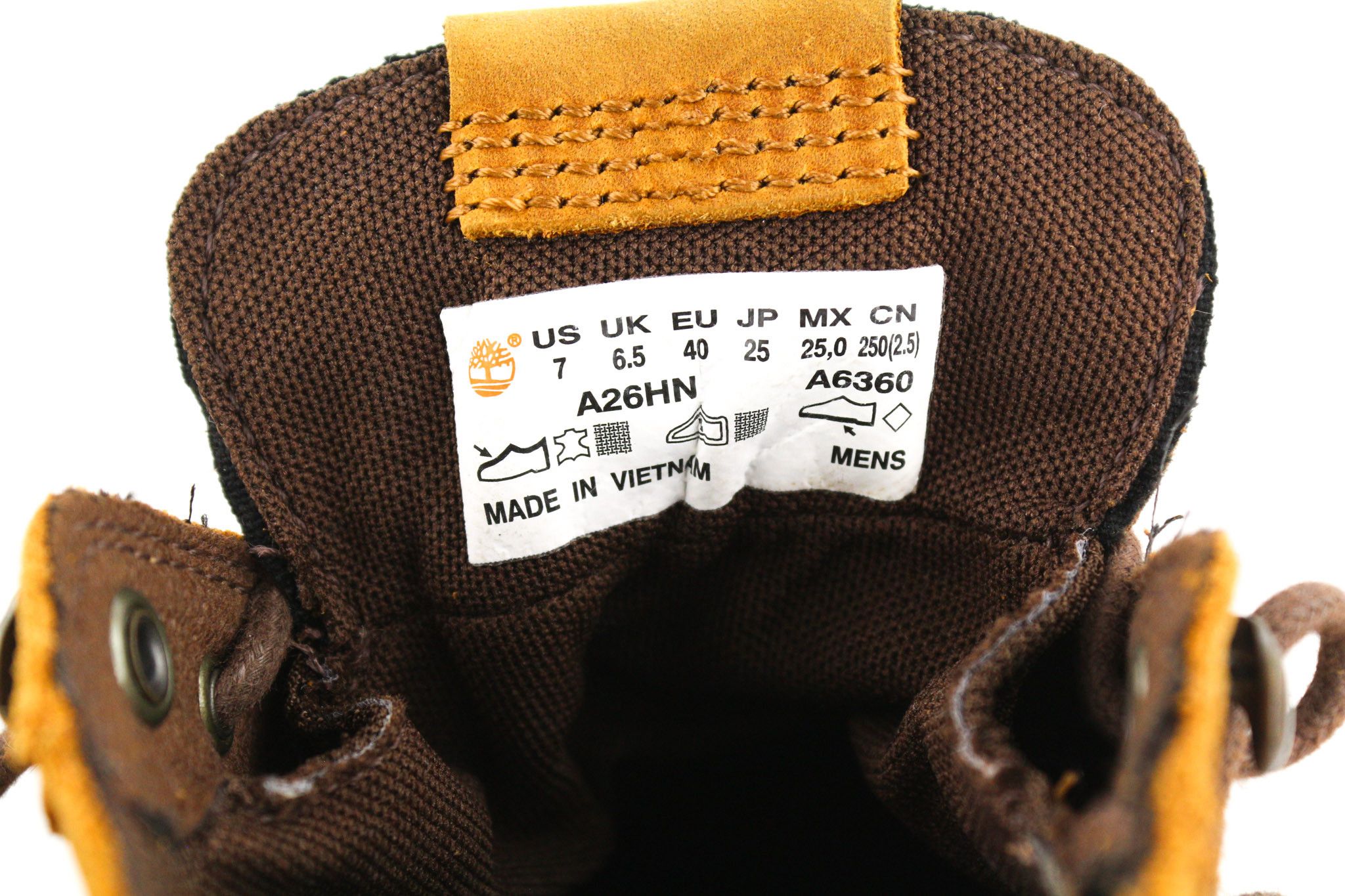 Timberland A26HN UK6.5 Brown Leather Waterproof ReBOTL 79967 Size US 7 / EU 40 - 13 Thumbnail