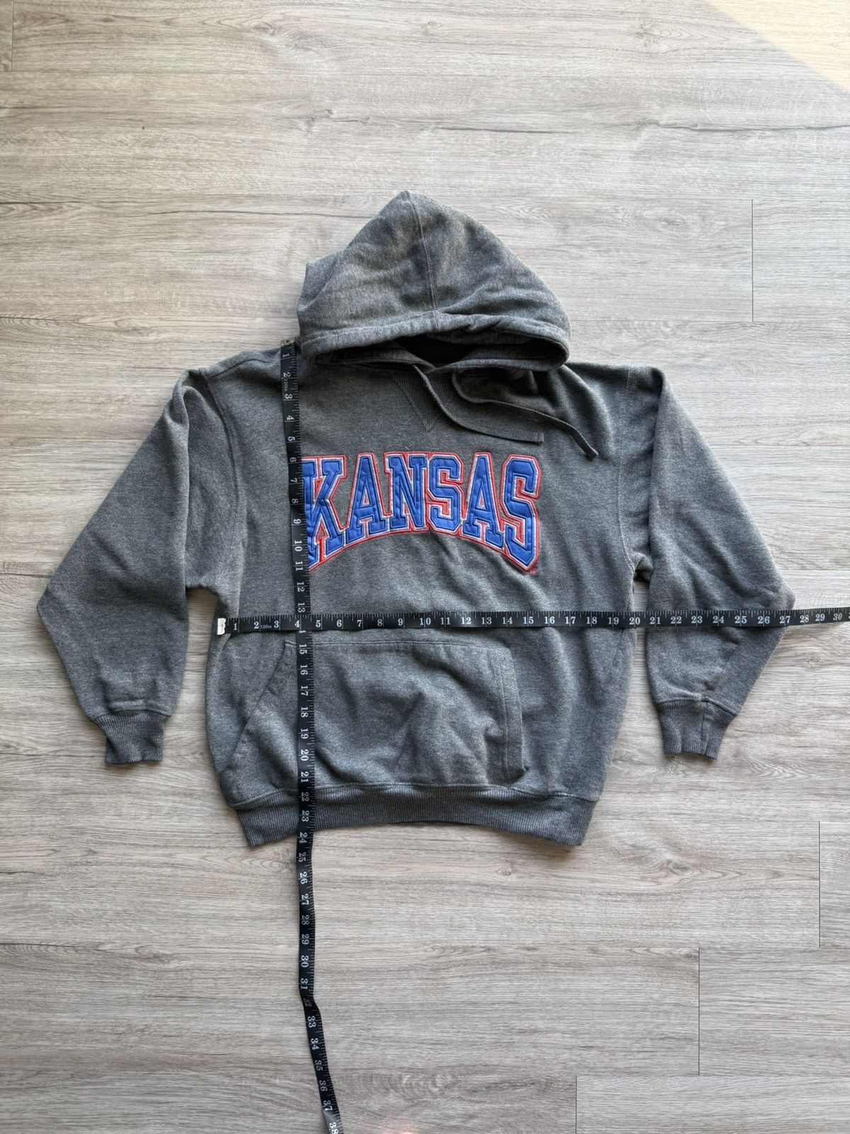 Vintage Vintage College Hoodie, Kansas Jayhawks Size US M / EU 48-50 / 2 - 4 Thumbnail