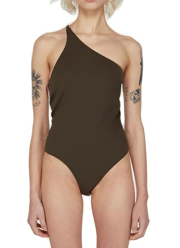 Alexander McQueen o1y0325 Bodysuit in Brown Size XS / US 0-2 / IT 36-38 - 1 Thumbnail