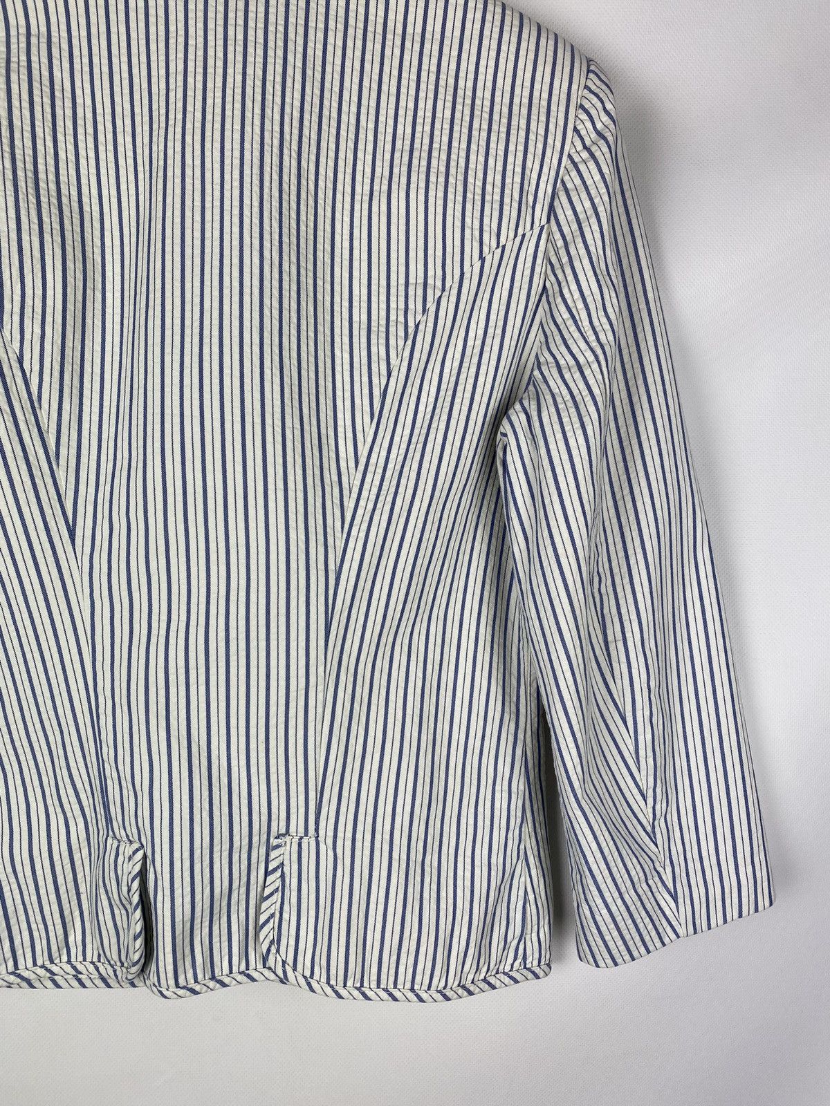 Alexander McQueen × MCQ Mcq Alexander McQueen ladies striped blazer jacket size 44 Size M / US 6-8 / IT 42-44 - 18 Thumbnail