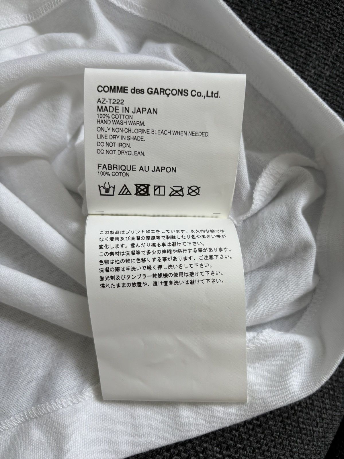 Comme des Garcons PLAY Comme Des Garcons Play Red Emblem T-Shirt Size US XL / EU 56 / 4 - 9 Thumbnail