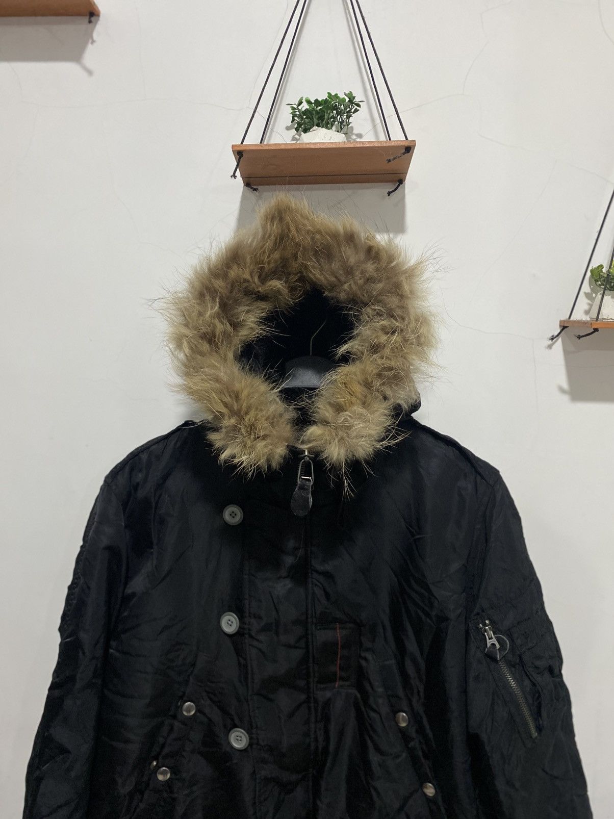 Avirex × Japanese Brand Vintage Avirex Fur jacket Size US L / EU 52-54 / 3 - 2 Thumbnail