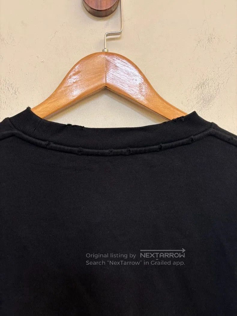 Raf Simons raf simons no land distressed sweatshirt. Size US XL / EU 56 / 4 - 8 Thumbnail