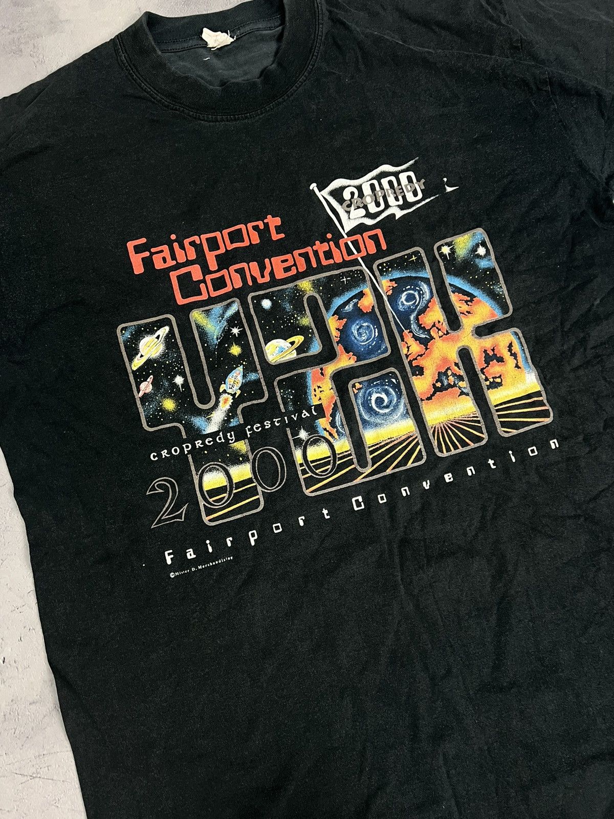 Band Tees × Vintage Vintage T-shirt rock 00s Fairport Convention Size US L / EU 52-54 / 3 - 2 Thumbnail