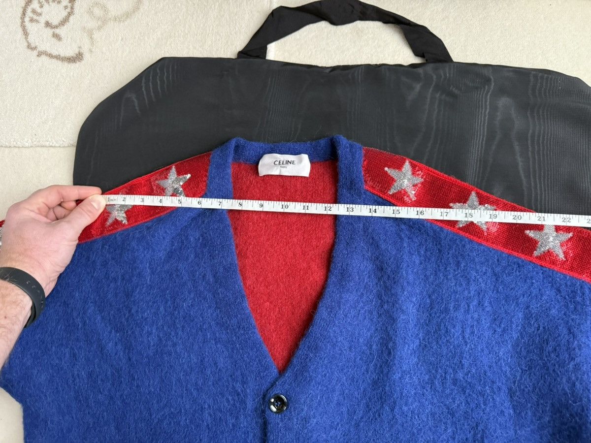 Celine $3.2k 🤑 SS23 Celine embellished sequin star cardigan alpaca Size US S / EU 44-46 / 1 - 7 Thumbnail