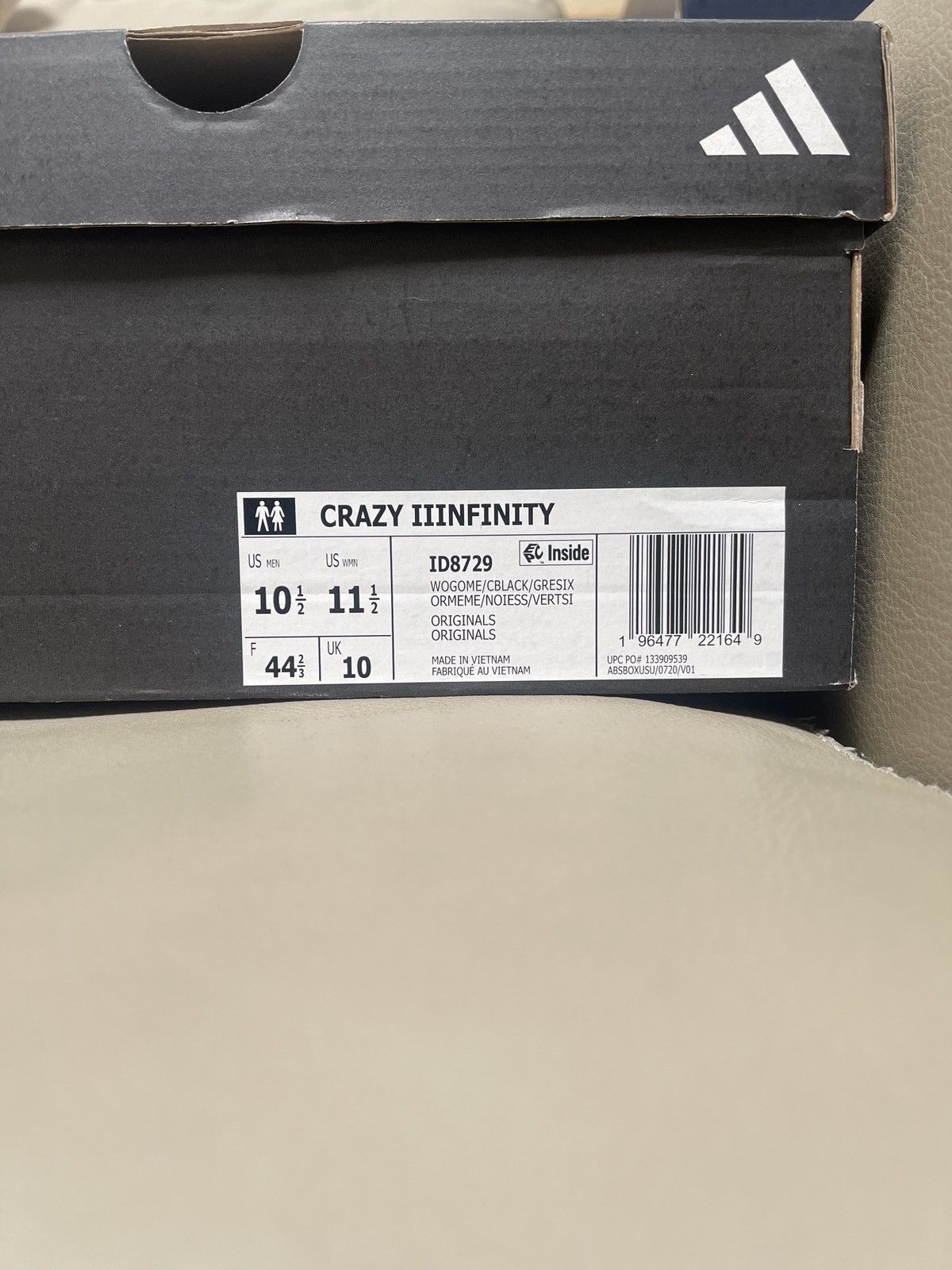 Adidas adidas Crazy IIInfinity | Kobe Bryant | Basketball Shoes Size US 10.5 / EU 43-44 - 12 Thumbnail