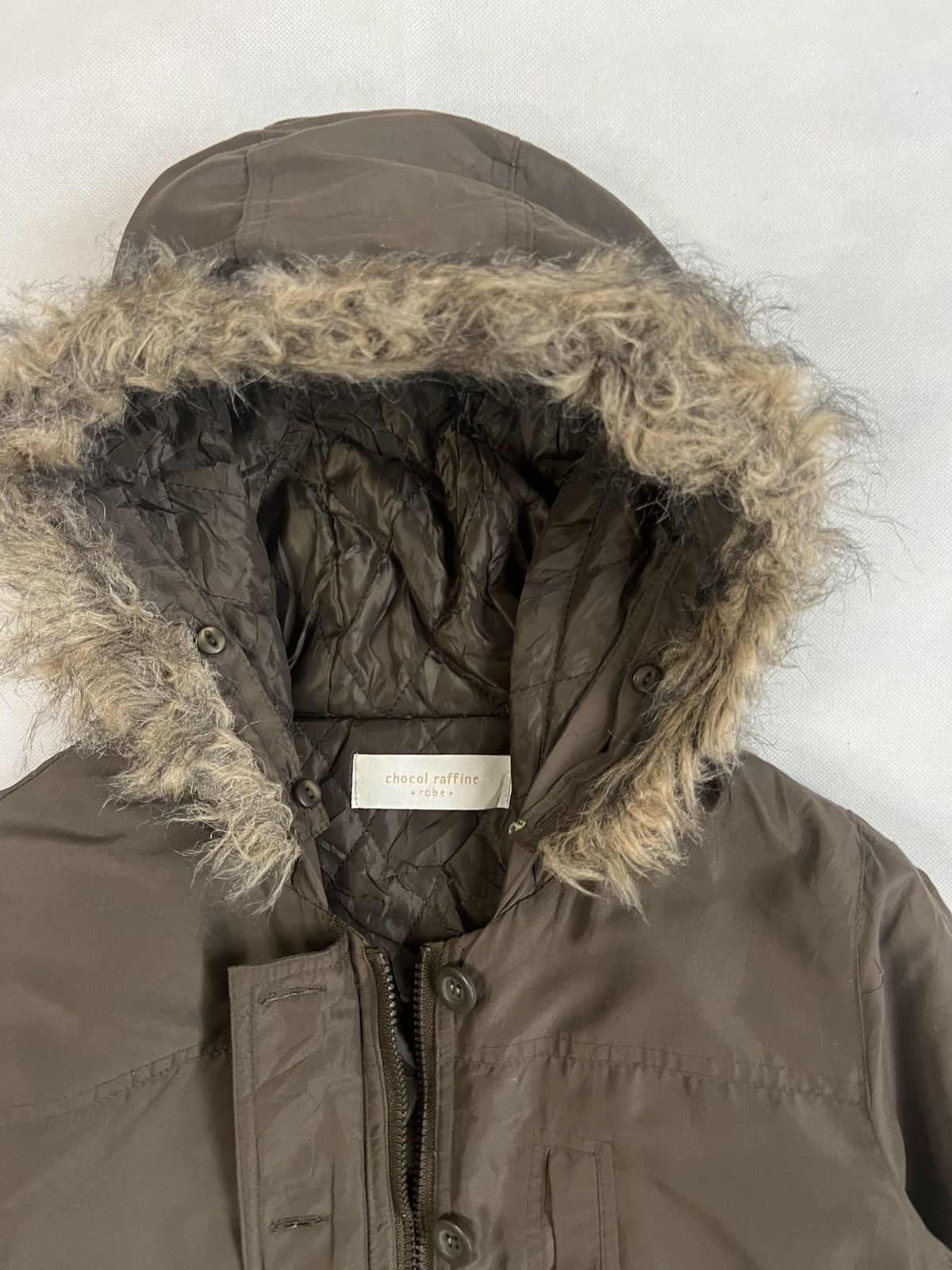 Japanese Brand Japanese Chocol Raffine Robe Racoon Fur Parkas Size US M / EU 48-50 / 2 - 7 Thumbnail