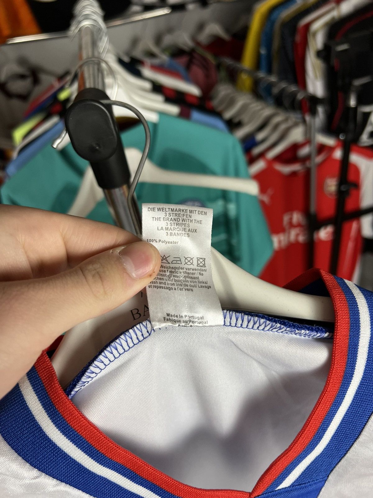 Adidas Soccer Jersey Adidas Rangers 1992/93/94 Retro Kit Size US L / EU 52-54 / 3 - 8 Thumbnail