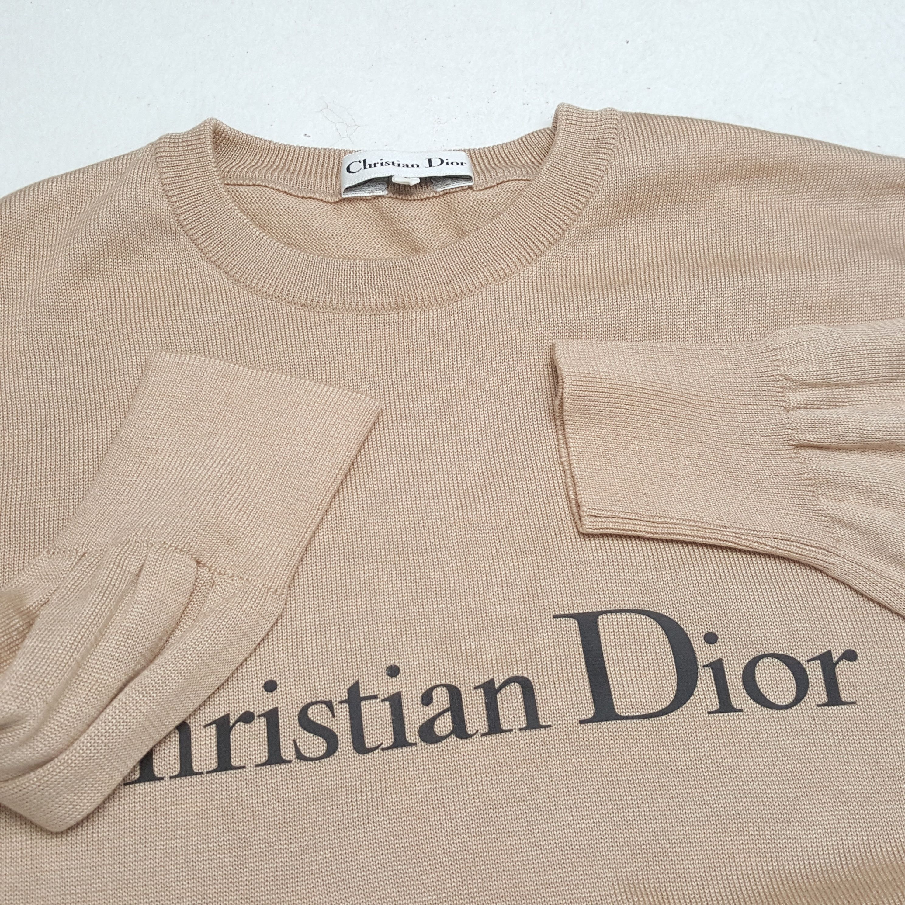 Christian Dior Monsieur × Designer × Vintage Vintage CHRISTIAN DIOR Italian Fashion Brand Sweatshirts Size S / US 4 / IT 40 - 9 Thumbnail