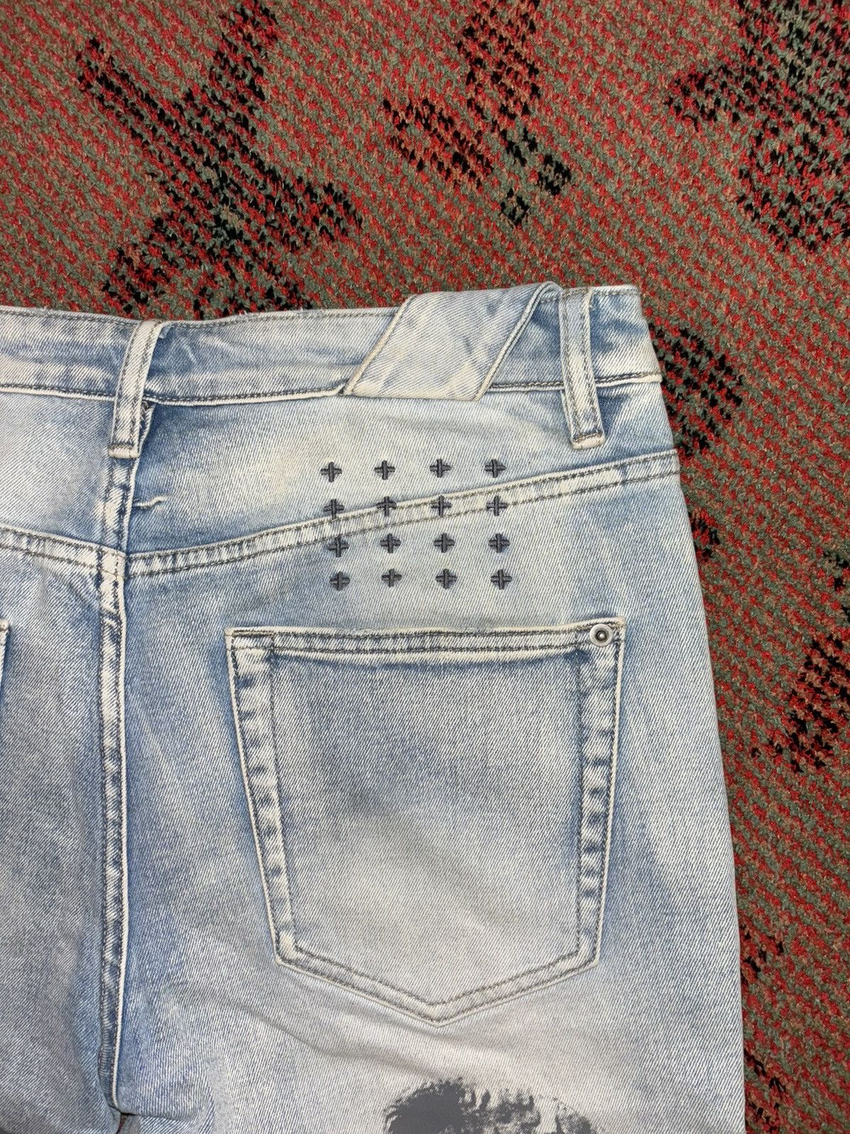 Ksubi Ksubi Angel Print Jeans Size US 32 / EU 48 - 2 Thumbnail