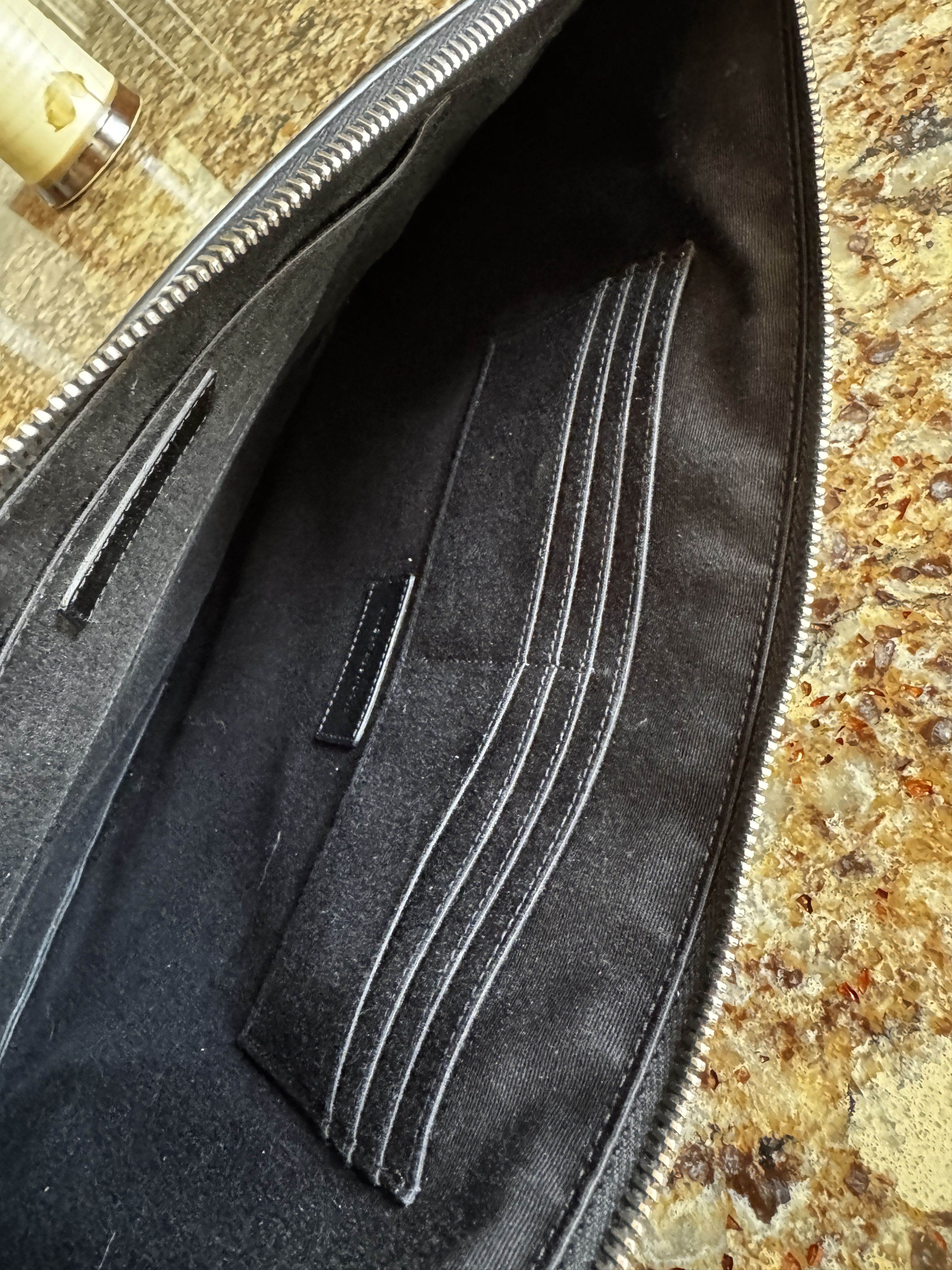 Saint Laurent Paris Saint Laurent Document Holder Leather Pouch - Large Size Size ONE SIZE - 4 Thumbnail