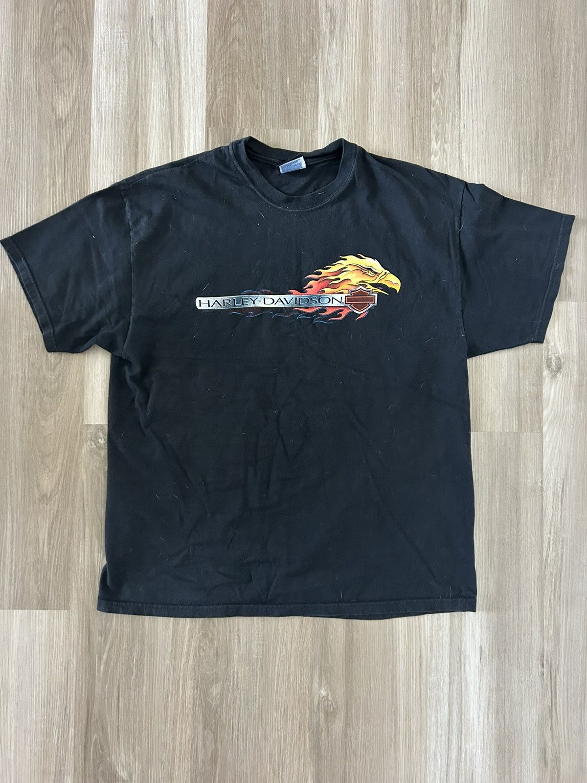 Harley Davidson Vintage Harley Davidson Tee Size US XL / EU 56 / 4 - 1 Thumbnail