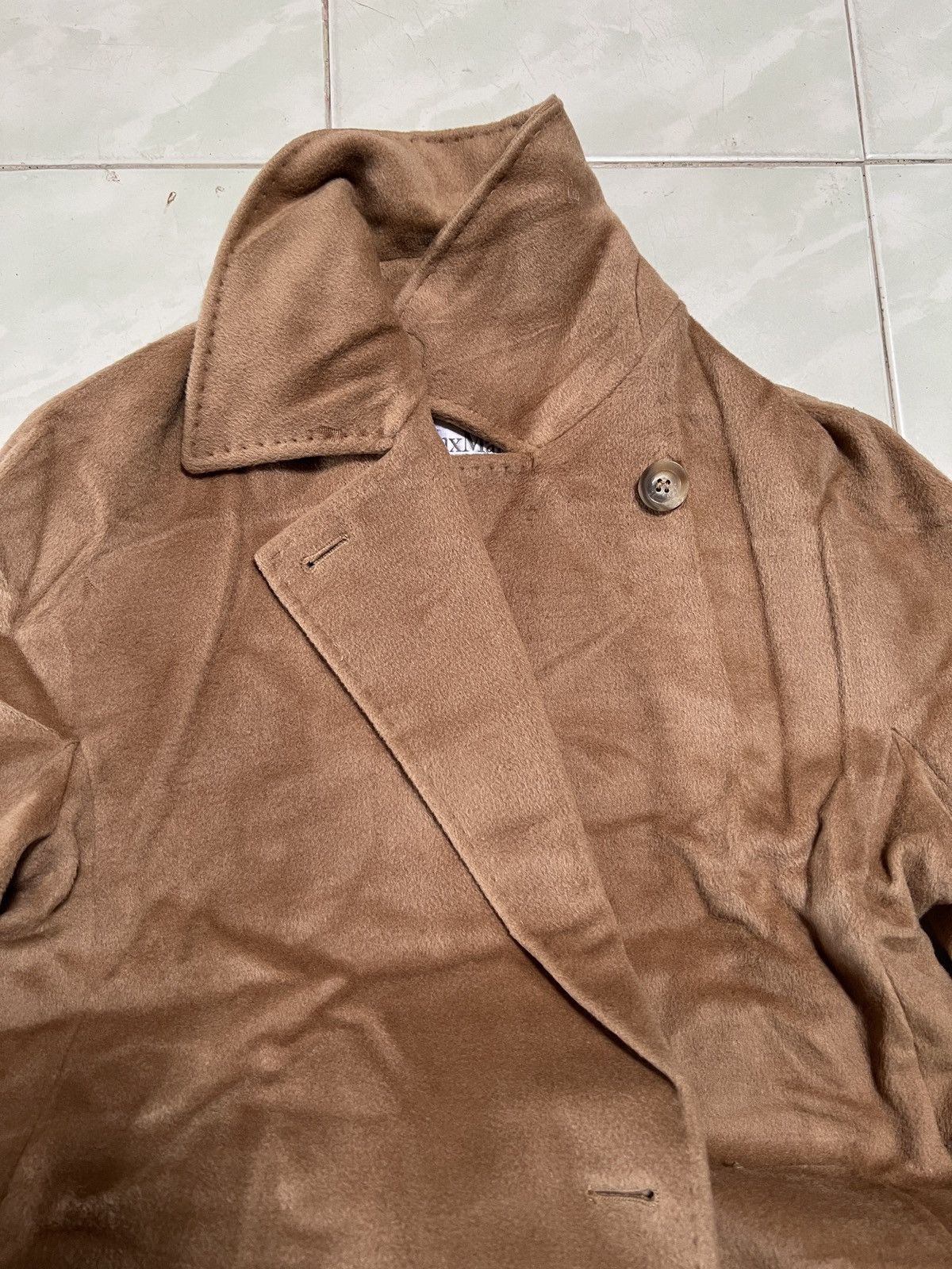 Max Mara 💥 MAX MARA OVERCOAT Size M / US 6-8 / IT 42-44 - 18 Thumbnail
