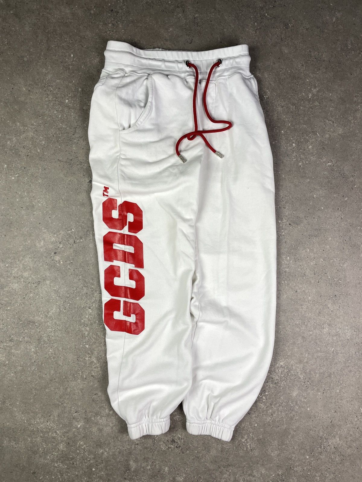 GCDS GCDS Big Logo Spell Out Sweatpants Size US 34 / EU 50 - 1 Thumbnail