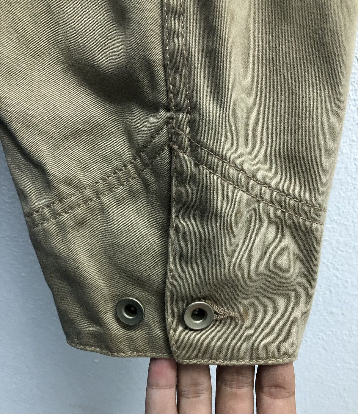 SHIPS SHIPS Khaki Cotton Chore Jacket – Size L Size US L / EU 52-54 / 3 - 10 Thumbnail